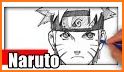 how to draw naruto step by step related image