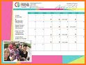 Monthly Calendar & Holiday related image