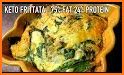 Cara Membuat Keto frittata with fresh spinach related image