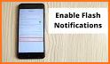 Flash alert for all notification - Sms alert flash related image