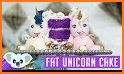 Fat Unicorn Cake related image