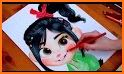 How to Draw Wreck It Ralph Vanellope related image