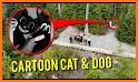 Real Cartoon Cat 2 Among Cartoon Dog Guys related image