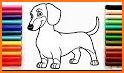 Best Coloring Book Dogs related image