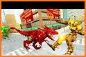 Dinosaur Robot Games : Raptor Jet Robot Transform related image