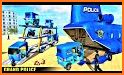 Police Tuk Tuk Transporter :Police Transport Games related image