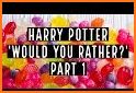 Would you rather? Harry Potter related image