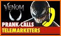 fake call venom prank related image