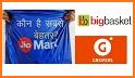 Online Grocery : Jiomart Big basket Grofers D mart related image