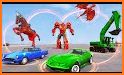 Dragon Robot Horse Game - Excavator Robot Car Game related image