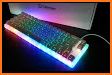 Shining Rainbow Keyboard Background related image