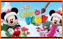 Coloring Mickey Cartoon Book Mouse Game related image