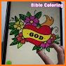 Bible Color - Paint by Number, Free Bible Games related image