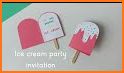 Kids birthday invitation card related image