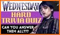 Wednesday Addams Games Quiz related image