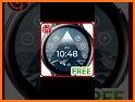 Black Digital Watch Face MJ072 related image