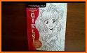 Anime Chibi Manga Coloring Book related image