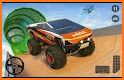 Monster Truck Car Stunts 3d Mega Ramp Driving Game related image