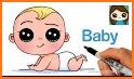 Drawing for kids - Baby draw related image