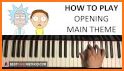 Rick and Morty Piano Theme Song related image