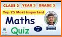 Grade 3 Maths Quizzes related image