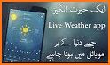 Home screen clock and weather,world weather radar related image