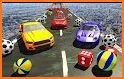 Superheroes GT Racing Car Stunts related image