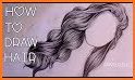 How to Draw Hair - Learn Drawing related image