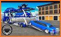 US Police Car Limo Transport Game: Car Transporter related image