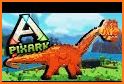 Jurassic Dinosaur Pixel Art: Color Pixel by Number related image