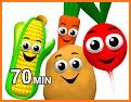 Fruits and Vegetables - Preschool Kids Learning related image