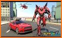 Flying Helicopter Robot Car Transform Robot Game related image