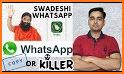 Kimbho messenger : Swadeshi App related image