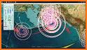 Quake & Volcanoes: 3D Globe of Volcanic Eruptions related image