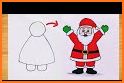 Coloring Christmas and Santa related image