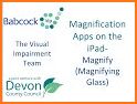 Free Magnifying glass & Magnifier & Microscope app related image