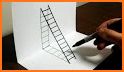 How to draw 3D Drawing step by step easy related image