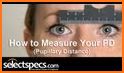 PD Measure | Pupillary distance for glasses and VR related image