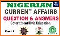 Nigeria Current Affairs and Quiz  latest 2020 related image