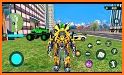 Dino Robot Car Transform - Flying Jet Robot Games related image