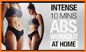 Abs workout - fat burning at home related image