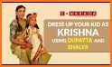 Krishna Photo Suit:Kids Costume & Baby Animal Suit related image