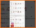 Animated Peach Goma stickers WAStickerApps related image