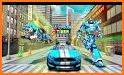 White Tiger Robot Transformation Game - Car Robot related image