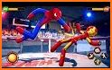 Spider Stickman Fighting related image