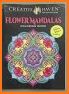 Flowers Mandala coloring book related image