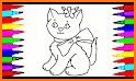 Cat Coloring Book related image