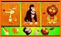 Puzzles for kids Zoo Animals related image