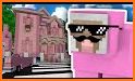 Pink Modern Mansion. Map for MCPE related image