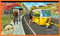 Flying Tuk Tuk Auto Rickshaw Driver : Taxi Games related image